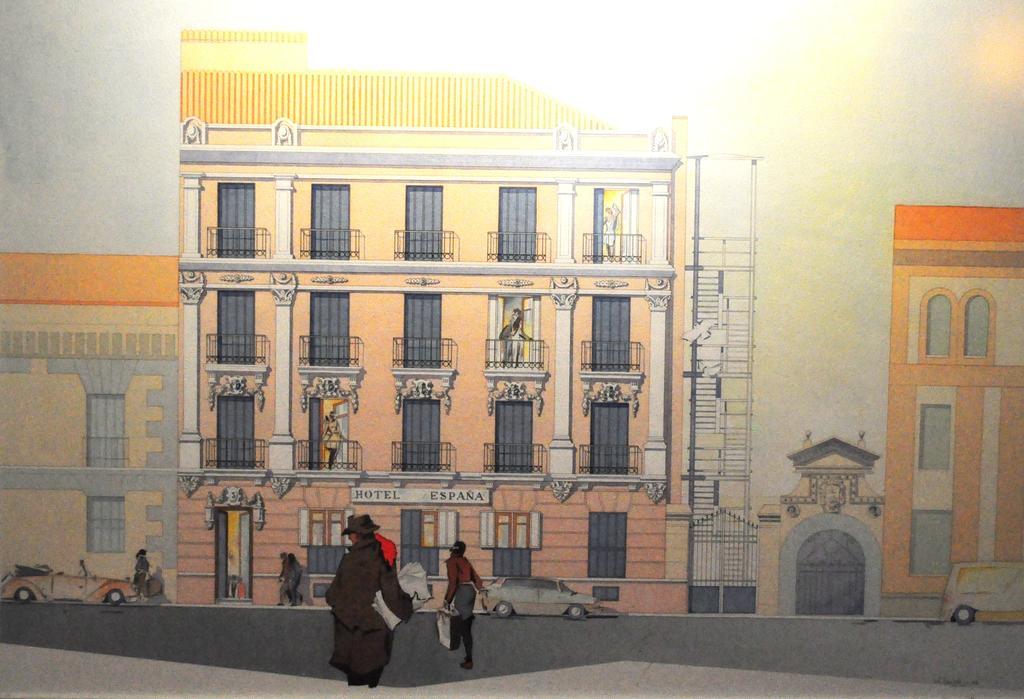 Hotel Espana Guadalajara Exterior foto
